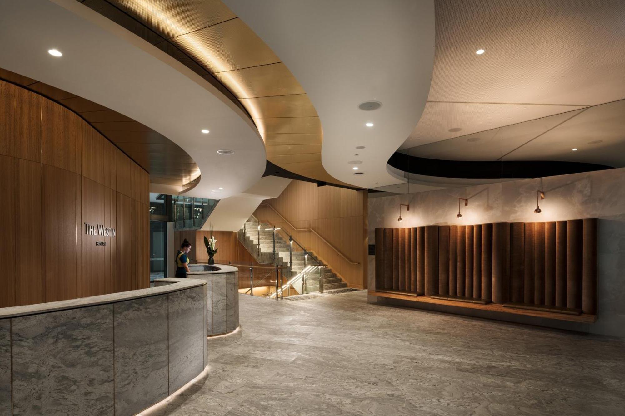 Hotel The Westin Brisbane Extérieur photo The interior of the new building
